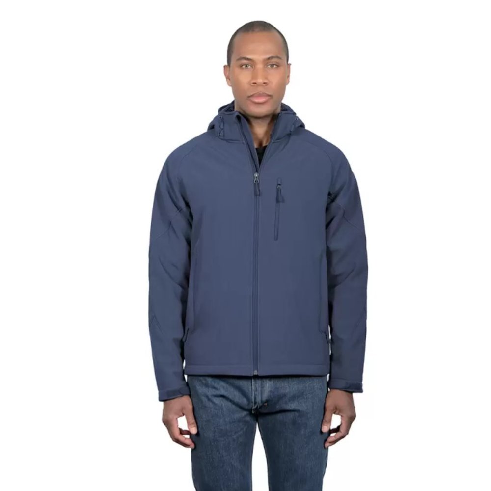 Kirkland Signature Men’s Hooded Teal Jacket Coat XXL